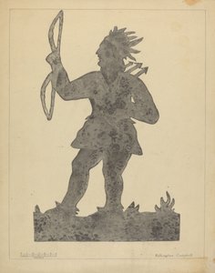 Indische Wetterfahne von Rollington Campbell
