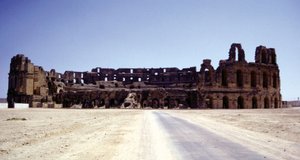 Amphitheater von El-Djem (Tunesien). von Roman