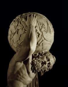 Atlas, Kopie eines griechisch-hellenistischen Originals (Detail)