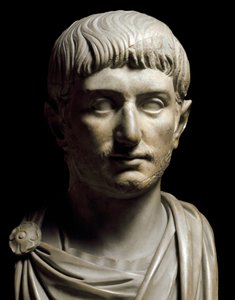 Büste des Kaisers Gallienus, 3. Jahrhundert von Roman