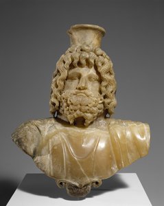 Büste des Serapis, 100-150 n. Chr. von Roman