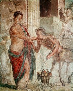 Zentaur während der Hochzeit von Pelops und Hippodamia (Fresko)