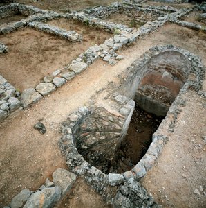 Zisterne der griechisch-römischen Stadt Ampurias (Empuries), 2. Jahrhundert v. Chr.
