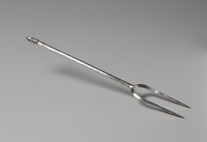 Gabel mit Maultierkopf-Finial, 375-425 von Roman