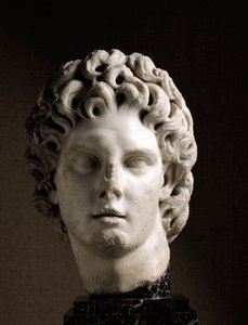 Kopf von Alexander dem Großen, 2. Jahrhundert v. Chr. (Skulptur)