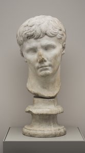Kopf des Kaisers Augustus von Roman