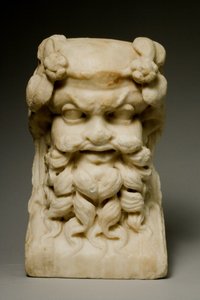 Kopf einer Herm, 1.-2. Jahrhundert n. Chr. (Marmor)