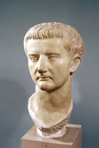 Kopf des Kaisers Tiberius (42 v. Chr. - 37 n. Chr.) (Marmor)