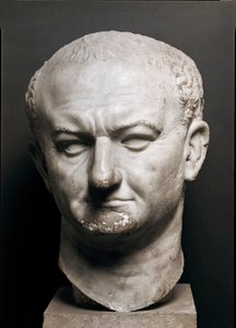 Kopf des römischen Kaisers Vespasian (Titus Flavius Vespasianus)