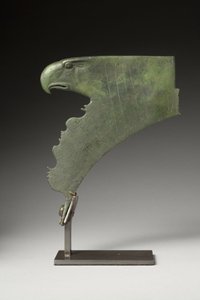Helmbefestigung, spätes 2. bis frühes 3. Jahrhundert n. Chr. (Bronze)