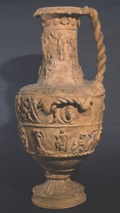 Hydra verziert mit Relief, Falierii (Ton)