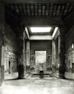 Impluvium im Haus der Silberhochzeit von Roman