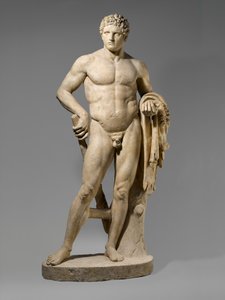 Marmorstatue eines jugendlichen Herkules, 69-96 n. Chr. (Marmor)