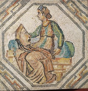 Melpomene, die Muse der Tragödie, aus einer Villa in Augusta Treverorum