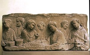 Geschichte Roms: Zahlung an Auftragnehmer für Ausschreibungsarbeiten, Ende des 2. Jahrhunderts von Roman