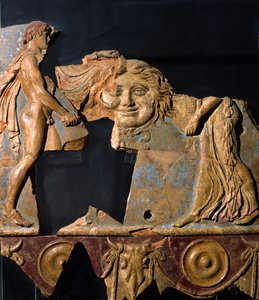 Relief aus dem Bereich des Apollo-Tempels, Palatin-Hügel, Rom