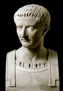 Römische Kunst: Büste aus Marmor von Tiberius