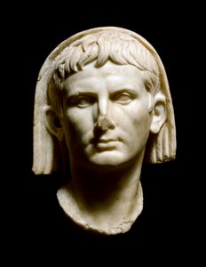 Römische Kunst: Kopf des Kaisers Augustus (Caius Julius Caesar Octavianus Augustus)