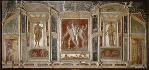 Römische Kunst: Dionysische Gruppe. 1. Jahrhundert. Aus Pompeji von Roman