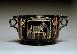 Römische Kunst: Schale mit ägyptischen Motiven von Roman