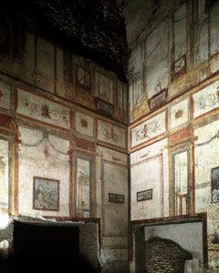 Römische Kunst: Innenansicht der Domus Aurea oder Goldenen Hauses von Roman