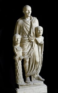 Statue Barberini: Patrizier mit den Büsten zweier Vorfahren