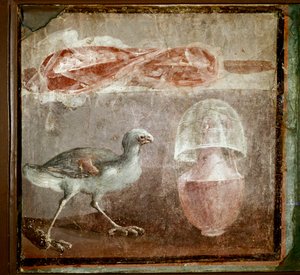Stillleben mit Vogel