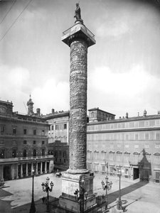 Die Säule des Marcus Aurelius, 180-196 n. Chr. von Roman