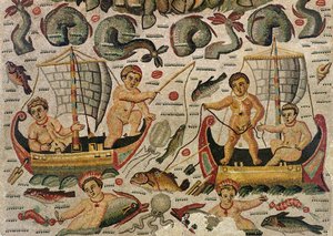 Der Triumph von Neptun und Amphitrite (Detail) von Roman