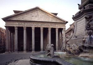 Ansicht des Pantheon, 27-125 n. Chr.