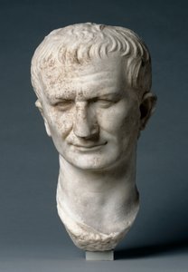 Porträtkopf eines Staatsmannes, möglicherweise Vespasian