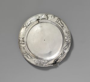 Silberplatte von Roman Imperial Period