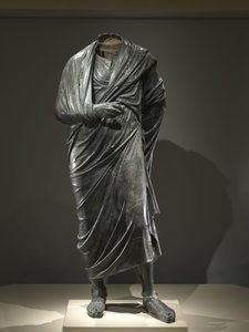 Der Kaiser als Philosoph, wahrscheinlich Marcus Aurelius von Roman Imperial Period