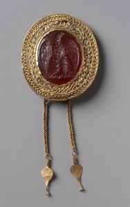 Der kaiserliche Adler, ca. 1-25 (Karneol-Intaglio)