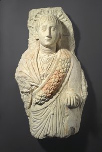 Grabfigur einer Frau, gefunden in Oxyrhynchos, 3.-4. Jahrhundert