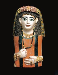Mumienmaske, 60-70 n. Chr. von Roman Period Egyptian