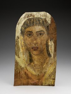 Mumienporträt einer jungen Frau, 1-100 n. Chr. von Roman Period Egyptian