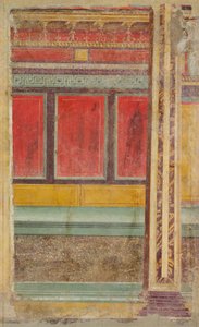 Wandmalerei aus einer Villa in Boscoreale, ca. 50-40 v. Chr. von Roman Republican Period