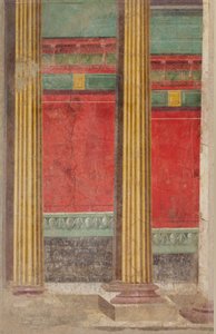 Wandmalerei aus einer Villa in Boscoreale, ca. 50-40 v. Chr. von Roman Republican Period