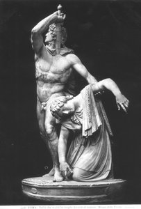 Ein Gallier tötet sich selbst, nachdem er seine Frau vor dem Feind getötet hat, auch bekannt als Paetus und Arria, römische Kopie eines griechischen Originals von Roman Roman