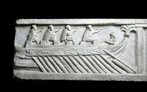 Ein Kriegsschiff von Roman Roman