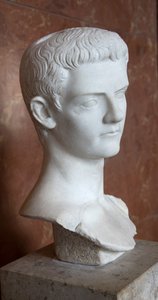 Büste des Kaisers Caligula von Roman Roman