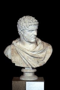 Caracalla (188 - 217 n. Chr.) Marmor, römische Kunst von Roman Roman