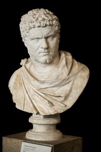 Caracalla (188 - 217 n. Chr.) Marmor, römische Kunst von Roman Roman