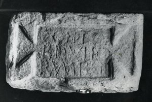 Zenturienstein der Coh. I Vardullorum