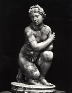 Kauernde Venus, Kopie eines griechischen Originals aus dem 3. Jahrhundert v. Chr. (Marmor) von Roman Roman