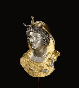 Emblema von Cleopatra Selene, ca. spätes 1. Jahrhundert v. Chr. - frühes 1. Jahrhundert n. Chr. von Roman Roman