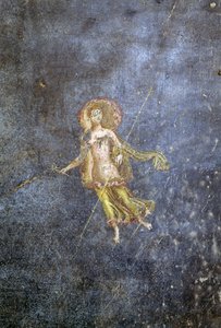 Fresko aus dem Haus des Menander, Pompeji (UNESCO-Welterbeliste) von Roman Roman