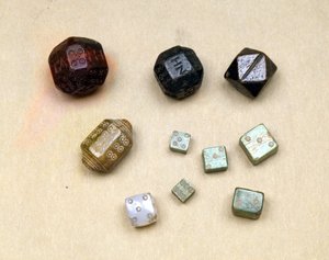 Spiele aus der Römerzeit. Museo della Scala in Mailand