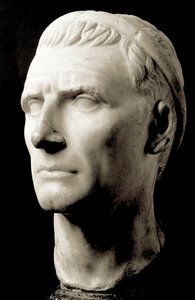 Kopf von Antiochos III. dem Großen (223-187 v. Chr.), König der Seleukiden - Marmorskulptur - Musée du Louvre, Paris